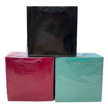 Imagem do produto Sacola lisa 10x10 cm (Pacote com 10 unidades)