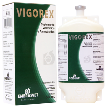 Imagem do produto VIGOREX - Suplemento Vitamínico e Aminoácidos - Frs de 500 ML