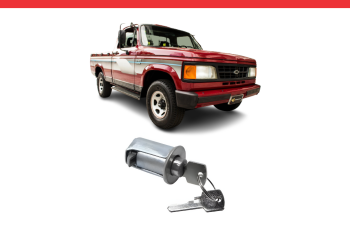 Imagem do produto Cilindro de Porta Luvas Universal com Chave para Chevrolet D-20 - Cod. 1807