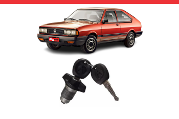Imagem do produto Cilindro de Porta Malas Preto para Chevrolet Passat 3 portas 1974 a 1982 - Cod. 704