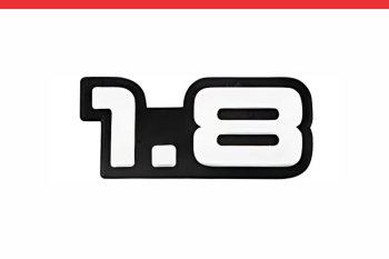 Imagem do produto Emblema “1.8” Cinza para Chevrolet 1991/... – Cod. 263