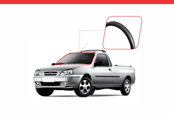 Imagem do produto Guarnição Para-brisa para Ford Fiesta/Courier 1996 a 2002 - Cod. 123