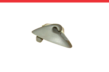 Imagem do produto Suporte Quebra Sol Cinza para Volkswagen Santana – Cod. 12340