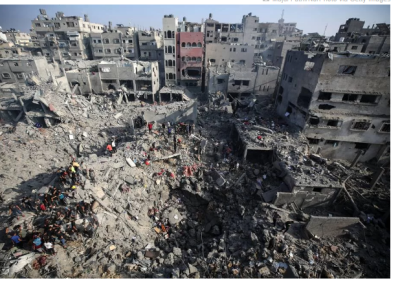 Imagem da notícia 'Míssil em Gaza atingiu casa do principal chefe do grupo', diz Hamas