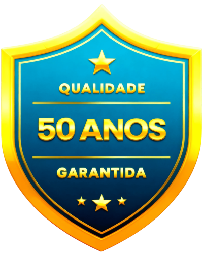 Escudo 50 anos de garantia - JZ Agro