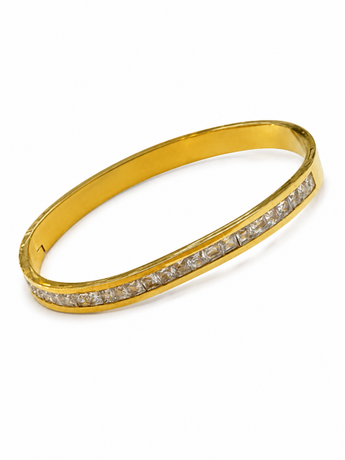 Imagem de Pulseira Cravejada Dourada