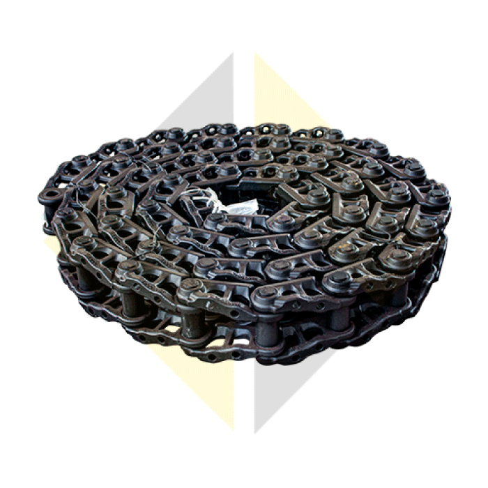 Imagem principal 71401315 - Esteira Ved. Poly 49Elos M-20 Pino 38Mm Ec210Bl/Jd 210/Pc200 - Comp. Caterpillar, Hitachi, John Deere, Komatsu, Hyundai, Doosan, Fiatallis - Linha Rodante