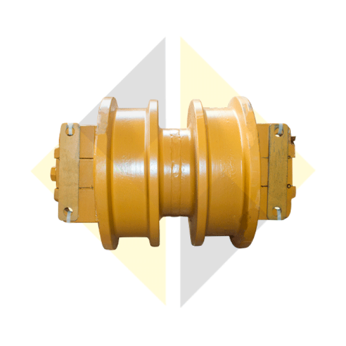 Imagem principal 9S9538 - Rolete Inferior Duplo Furo 5/8 - Comp. Caterpillar, John Deere - Linha Rodante