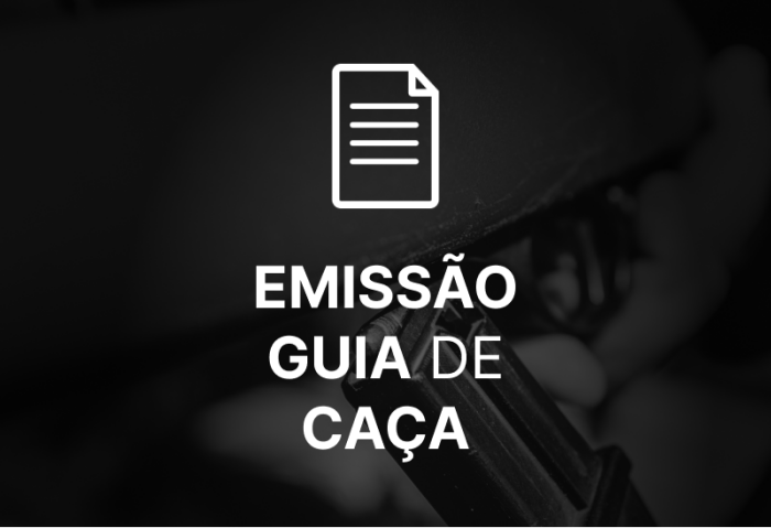 Imagem de Emissão de Guia de Caça