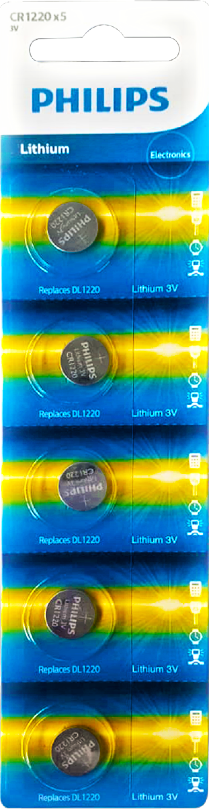 Imagem de Bateria CR1220 Phillips - Valor Unitário