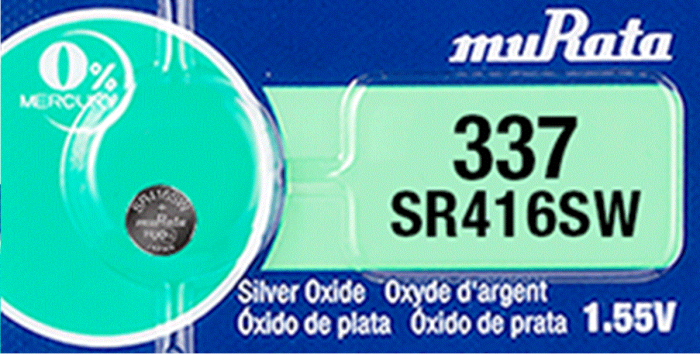 Imagem de Bateria 337 Murata (Antiga Sony) - Valor Unitário