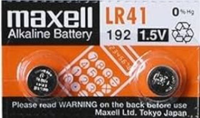 Imagem de Bateria LR41 (192) Maxell - Valor Unitário