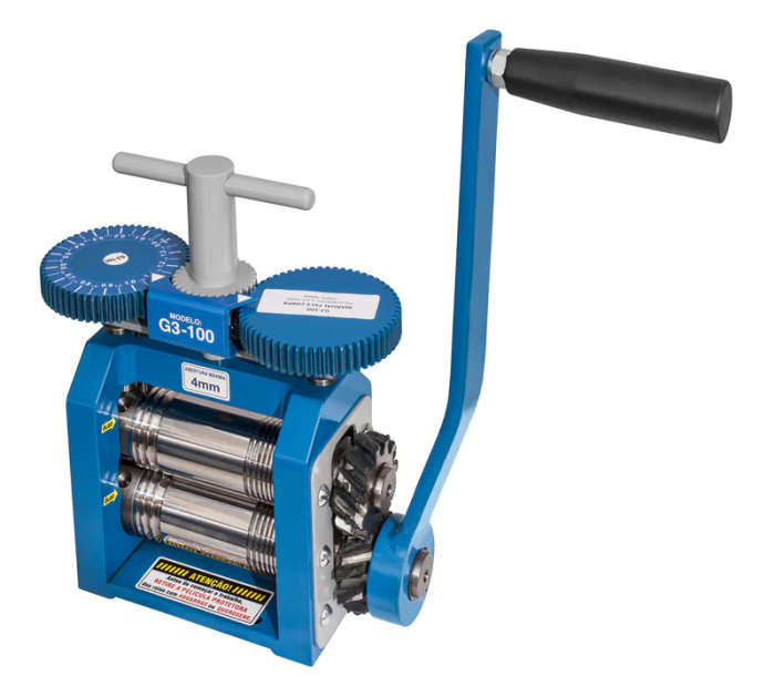 Imagem de Laminador para Joalheria e Ourivesaria G3-100 (Escolher Perfil Desejado)