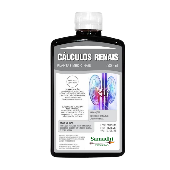 Imagem de Garrafada Cálculos Renais Plantas Medicinais 500ml