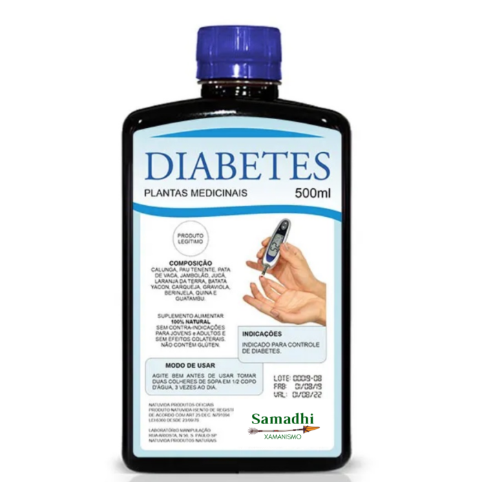 Imagem de Garrafada Diabetes Plantas Medicinais 500ml