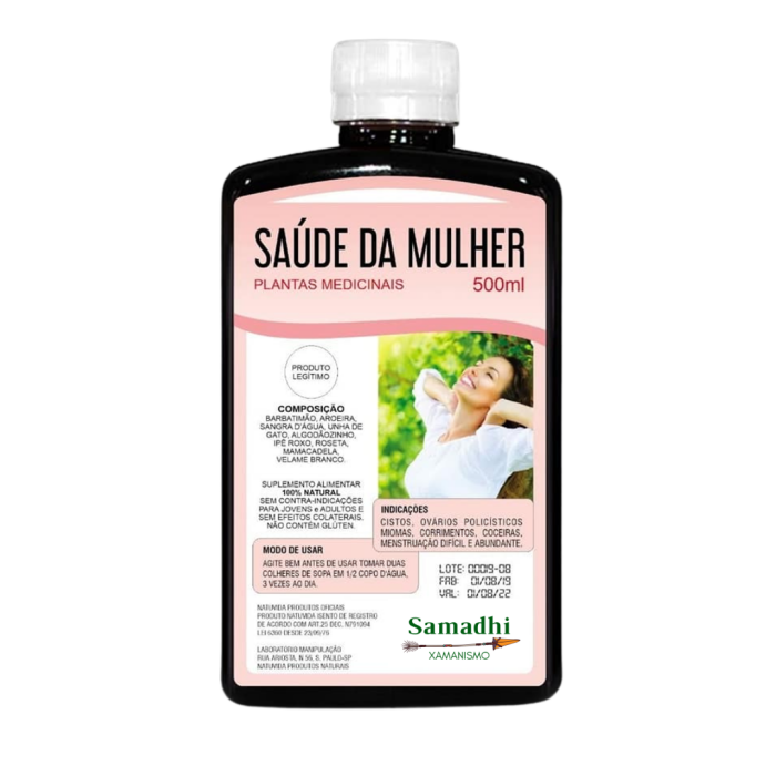 Imagem de Garrafada Saúde da Mulher Plantas Medicinais 500ml