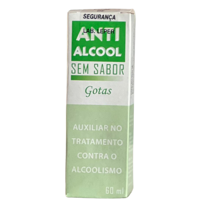 Imagem de Anti Álcool Gotas - Auxiliar no Tratamento Contra o Alcoolismo (60ml) | 100% Natural e Sem Sabor