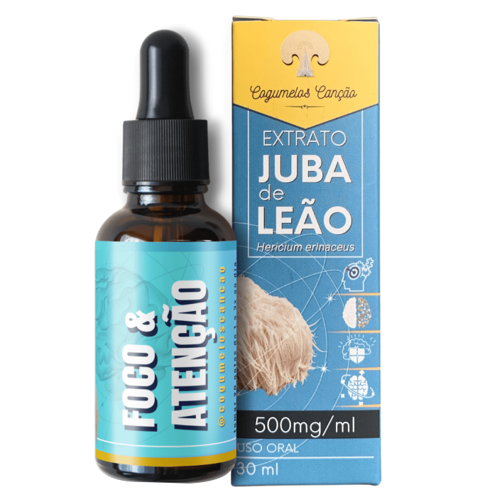 Imagem de Extrato natural de Lion’s Mane (Juba de Leão)