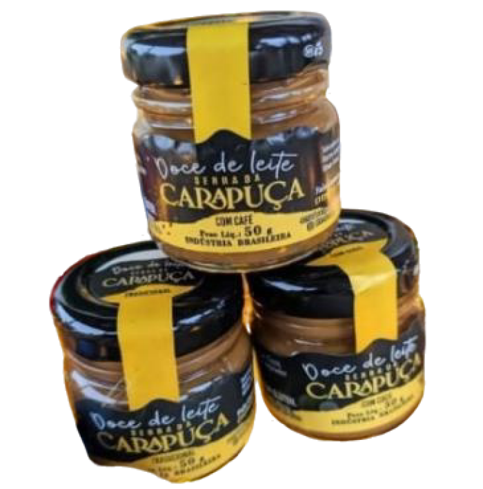 Imagem de Doce de Leite Artesanal 50 Gramas - Serra da Carapuça - Café