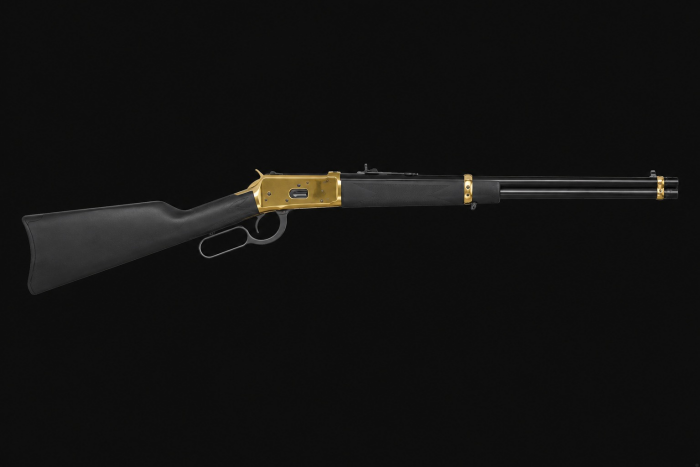 Imagem de CARABINA ROSSI PUMA LEVER ACTION GOLD .357 MAG (20 POL) CANO REDONDO PRETA