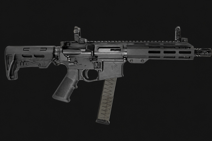 Imagem de CARABINA TAURUS MOD. T9 MLOK 9MM (8 POL) ANODIZADO PRETO