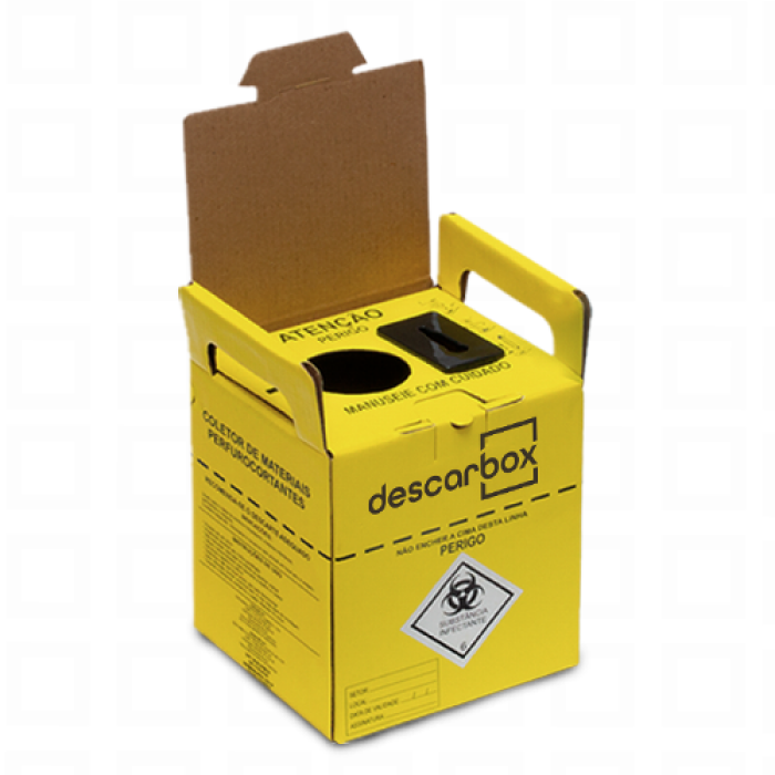Imagem de COLETOR PERFURO CORT PAPEL 1,5L C/20(DB) - LOTE: 10120 DT. VALID: 31/01/2030