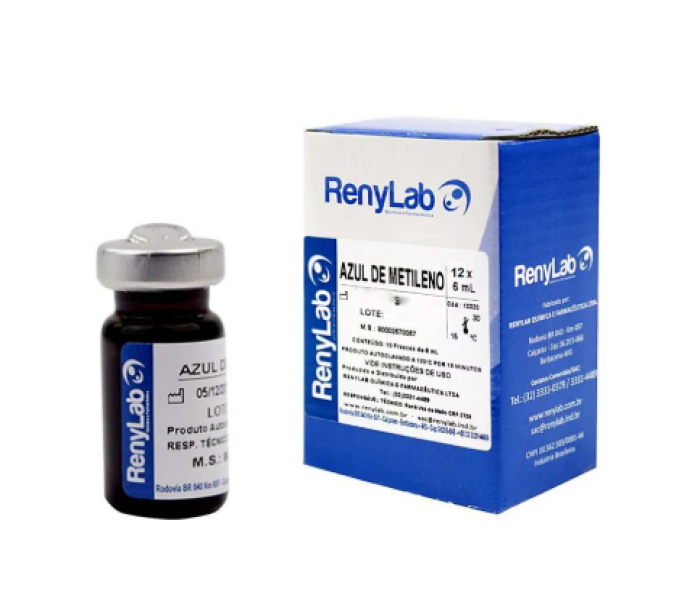 Imagem de AZUL DE METILENO 60mL - Unidade - RENYLAB