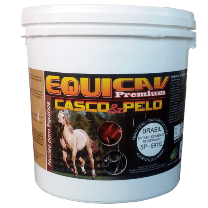 Imagem de EQUICAV PREMIUM CASCO & PELO - BALDE de 10 Kg