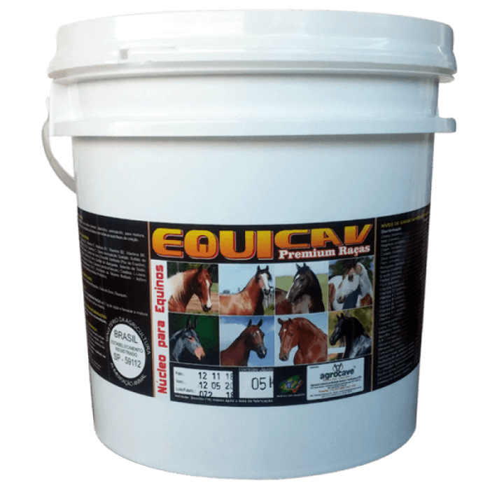Imagem de EQUICAV PREMIUM RAÇAS - BALDE de 10 Kg