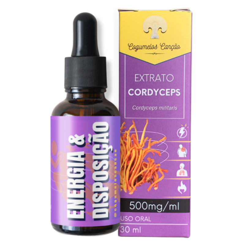 Imagem de Extrato natural de Cordyceps (Cordyceps militaris)