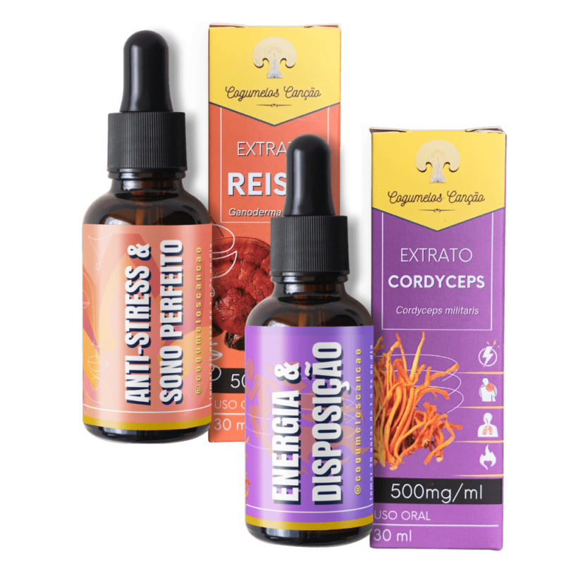 Imagem de Harmonia Energética: 1 Cordyceps + 1 Reishi