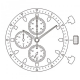 Imagem adicional 1 do item Máquina para Relógio de Pulso - Myiota 0S30