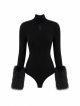 Imagem adicional 1 do item Body Preto Estefânia - Cloude