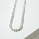 Imagem adicional 0 do item COLAR RIVIERA 3 PONTAS - 3MM - PRATA 925