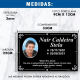 Imagem adicional 3 do item Placa para Jazigo, Túmulo ou Lápide - em Alumínio Composto 33x22cm - Com foto 9x12cm