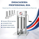 Imagem adicional 3 do item Ensacadeira Bja-5kg Aço Inox - Canhão de Linguiça Vertical Modelo BJA-5L