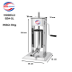 Imagem adicional 2 do item Ensacadeira BJA-7kg Aço Inox - Canhão de Linguiça Vertical Modelo BJA-7L