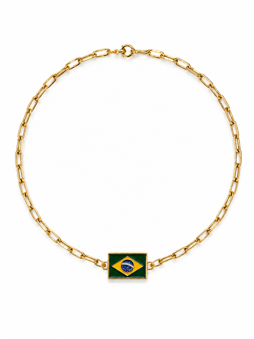 Imagem de Colar Brasil Copa 2026