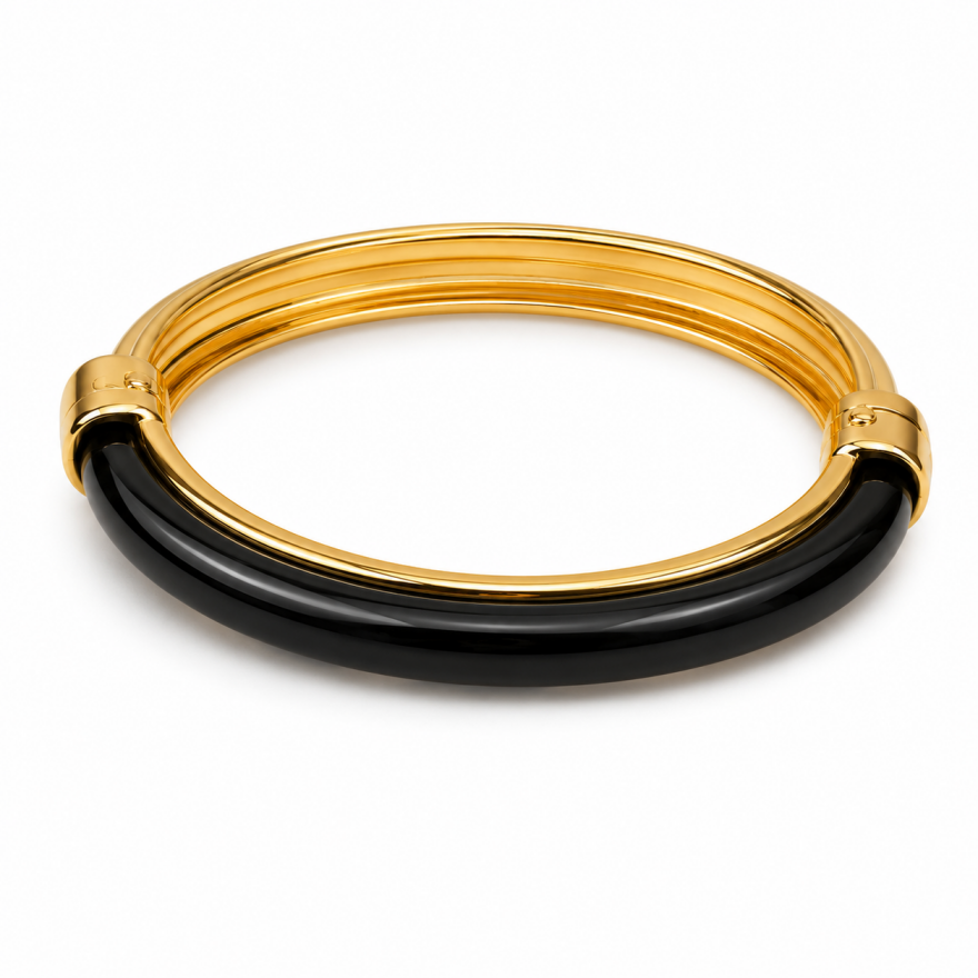 Imagem de Pulseira Resina Preta