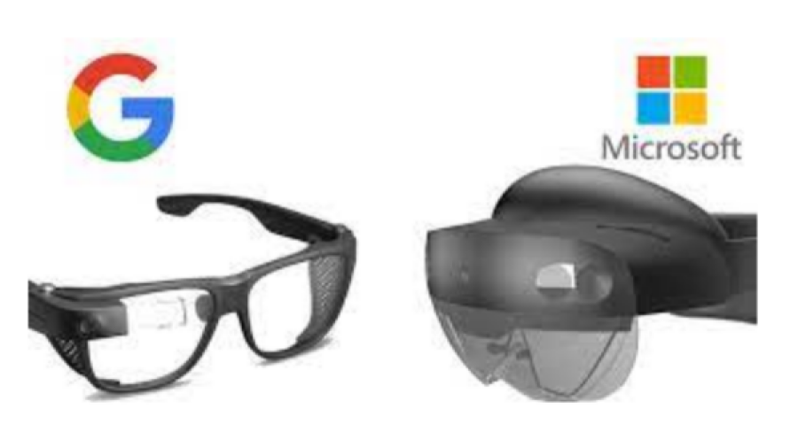 Ar headset, óculos de ar inteligentes 3d vídeo realidade aumentada óculos  de ouvido vr para iphone & android 3d vídeos e jogos