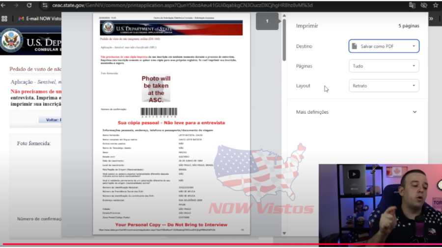 Imagem DS-160%20formulário%20Visto%20Americano%20passo%20a%20passo%20salvar%20preenchimento%20completo%202