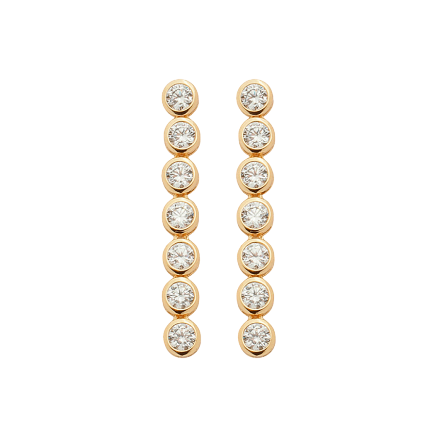 Imagem de Brinco Riviera Cascata com Zircônias