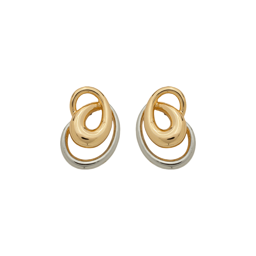 Imagem de Brinco Orgânico com dois banhos