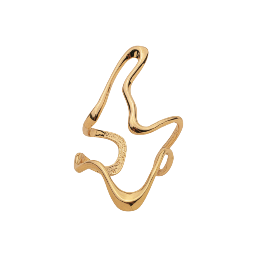 Imagem de Bracelete Orgânico Derretido Elegante