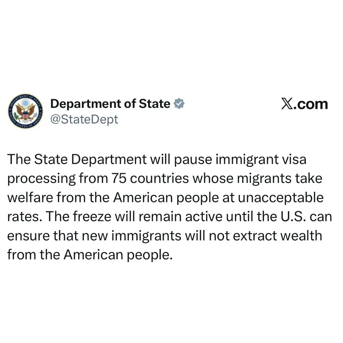 Imagem principal para o artigo Suspensão da emissão de vistos americanos de imigrante. O que muda e quem é afetado da Viaggi Vistos