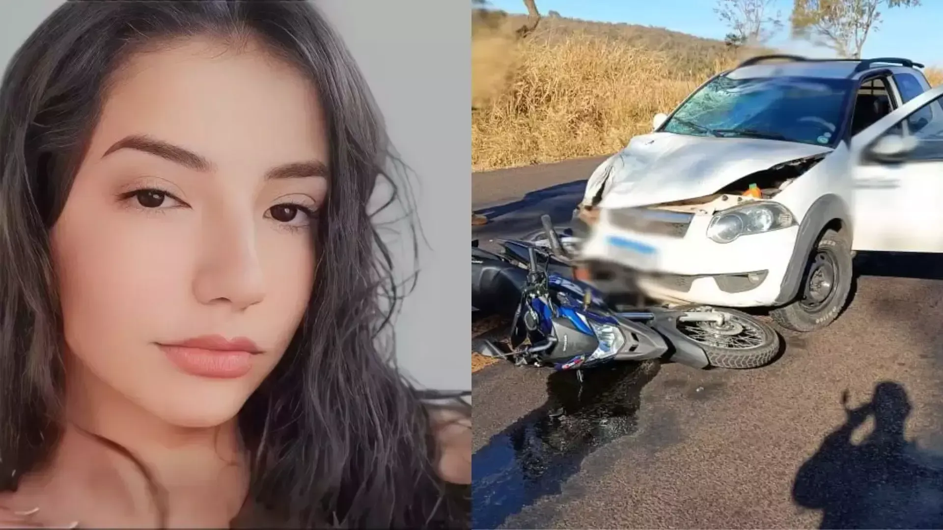 Imagem de compartilhamento para o artigo Adolescente de Cassilândia morre em acidente entre moto e carro em Goiás da MS Todo dia