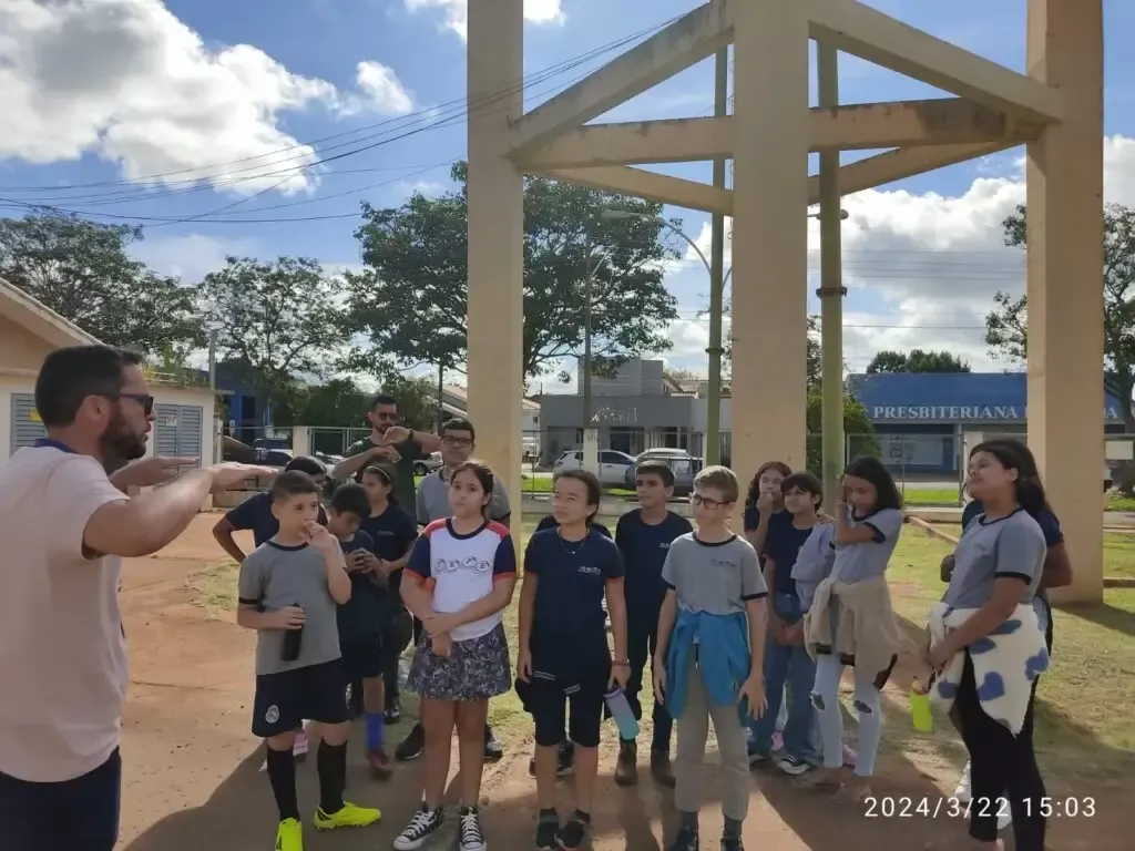 Imagem de compartilhamento para o artigo Estudantes de Chapadão do Sul são educados sobre a importância da preservação da água durante ação da MS Todo dia