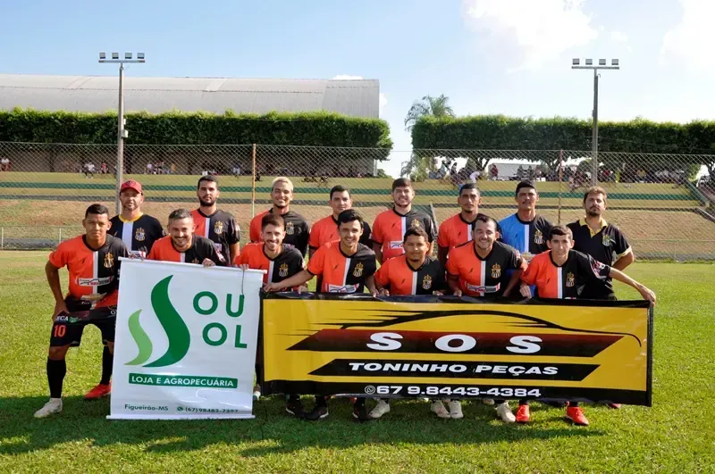 Imagem de compartilhamento para o artigo Farmácia Confiança de Figueirão conquista título da Região Norte no Campeonato da Liga Terrão da MS Todo dia