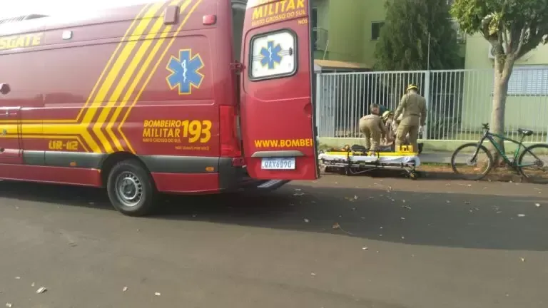 Imagem de compartilhamento para o artigo Adolescente é atropelado por carro e é socorrido ao hospital em Chapadão do Sul da MS Todo dia