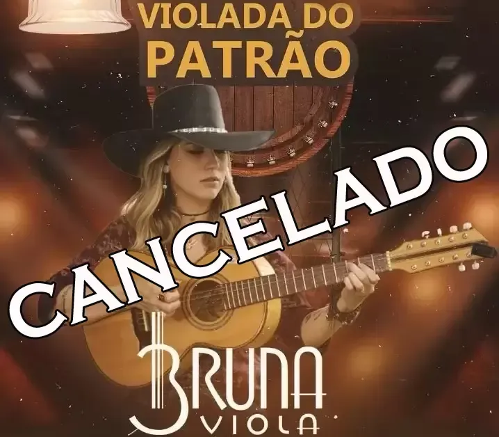 Imagem de compartilhamento para o artigo Show da cantora Bruna Viola é cancelado em Chapadão do Sul da MS Todo dia